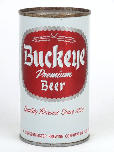 1964 Buckeye Premium Beer 12oz 43-05 San Francisco, California