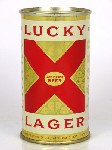 1958 Lucky Lager Beer 12oz 93-19.2 San Francisco, California