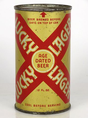 1935 Lucky Lager Beer 12oz OI-508 San Francisco, California