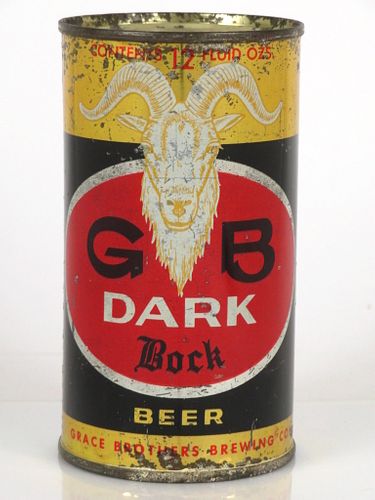 1962 GB Dark Bock Beer 12oz 68-11 Santa Rosa, California