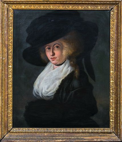 PORTRAIT OF LADY FRANCIS, COUNTESS OF LINCOLN GAINSBOROUGH OIL PAINTING