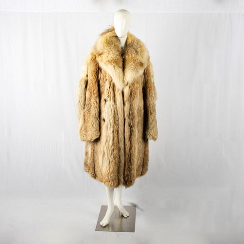 Vintage Les Fourrures Cano, Canadian Lynx Fur Coat