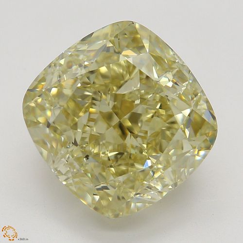 4.01 ct, Natural Fancy Brownish Yellow Even Color, VS1, Cushion cut Diamond (GIA Graded), Appraised Value: $66,500 