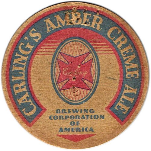 1935 Carling's Amber Cream Ale OH-BCA-2 Cleveland, Ohio