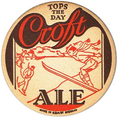 1939 Croft Ale MA-CROF-6 Boston, Massachusetts