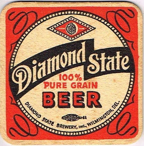 1944 Diamond State Beer DE-DIAM-5 Wilmington, Delaware