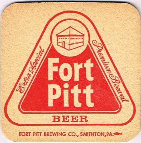 1954 Fort Pitt Beer / Old Shay Ale PA-FORT-11 Smithton, Pennsylvania