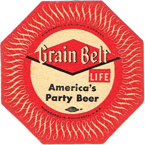 1958 Grain Belt Beer MN-GRA-5 Minneapolis, Minnesota