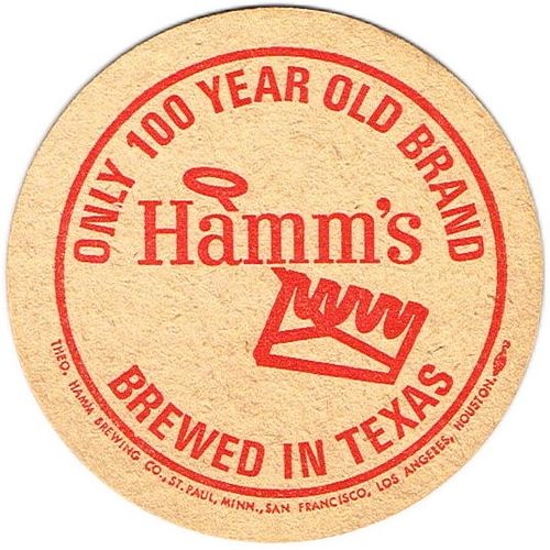 1965 Hamm's Beer MN-HAM-54 Saint Paul, Minnesota