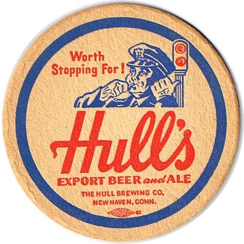 1947 Hull's Export Beer/Ale CT-HUL-10 New Haven, Connecticut