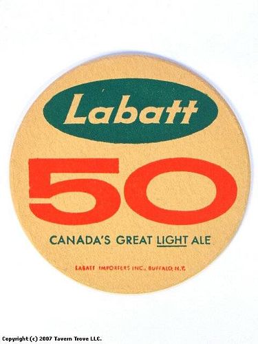 1966 Labatt 50 Ale ON-LABA-0001 Toronto, Ontario