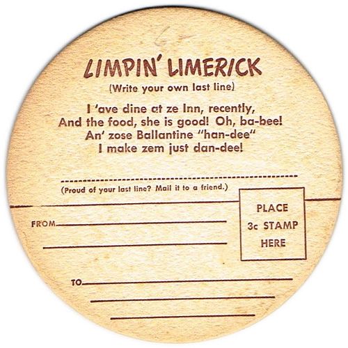 1939 Limpin' Limerick NJ-BAL-26 Newark, New Jersey