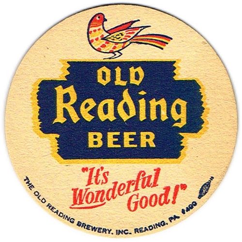 1952 Old Reading Beer PA-READ-34A Philadelphia, Pennsylvania
