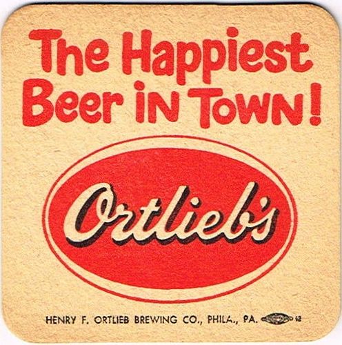 1966 Ortlieb's Beer PA-ORT-18 Philadelphia, Pennsylvania