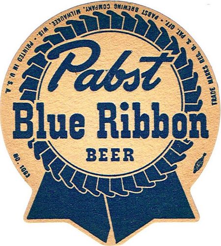 1949 Pabst Blue Ribbon Beer WI-PAB-24 Milwaukee, Wisconsin