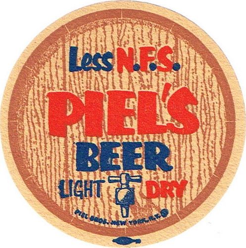 1959 Piel's Beer NY-PIEL-91 Brooklyn, New York