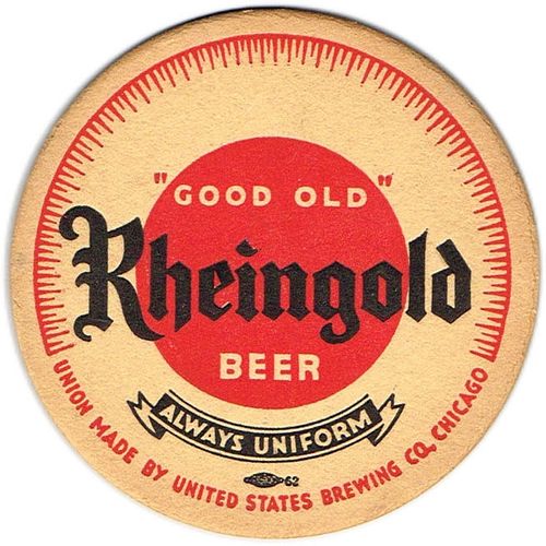 1944 Rheingold Beer IL-UNI-4 Chicago, Illinois