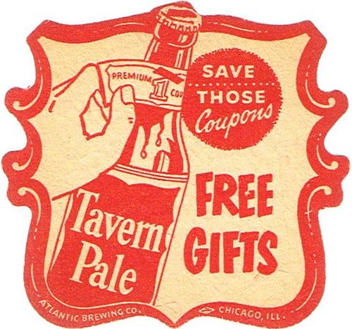 1955 Tavern Pale Beer IL-ATL-6 Chicago, Illinois