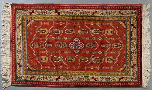 Contemporary Turkoman Carpet, 3' 6 x 5' 4.