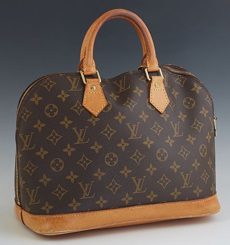 Sold at auction Louis Vuitton Monogram Handbag and Wallet and a