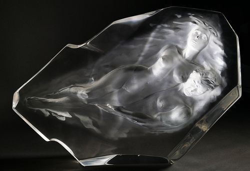 FREDERICK HART Nude Acrylic Sculpture