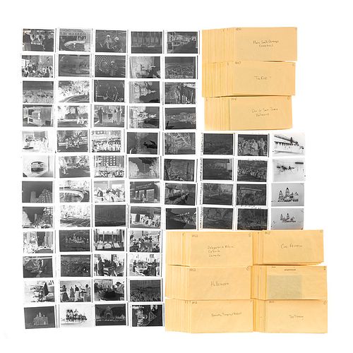 Colección de Vistas de la Ciudad de México, 1930 - 1964. Negativos Fotográficos, 6.3 x 9.1 cm.; 8 x 12 cm. Piezas: 501.