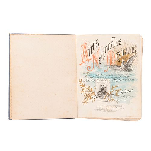 Colección de Partituras. 20 partituras en un volumen. México: fines del S. XIX y principios de S. XX.