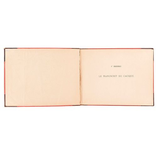 Saussure, Henri de. Antiquités Mexicaines. Génova, Suiza: Aubert-Schuchardt 1891. 16 láminas a color.