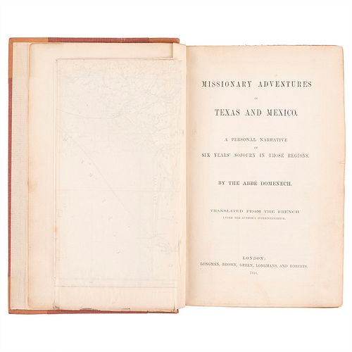 Domenech, Emmanuel. Missionary adventures in Texas and Mexico. London: Longman, Brown, Green, Longmans, and Roberts, 1858.