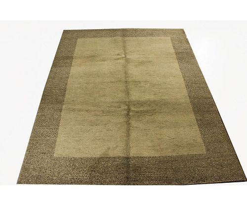 Hand-Knotted India Gabbeth Rug