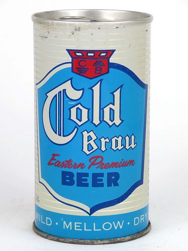 1966 Cold Brau Beer 12oz  T55-27 Ring Top Drewrys South Bend, Indiana