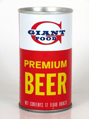 1973 Giant Food Premium Beer 12oz T68-11 Hammonton, New Jersey