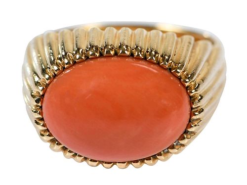 14kt. Coral Ring 