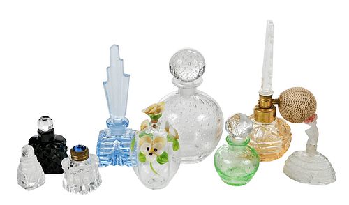 Nine Glass Perfumes, Primarily Czech