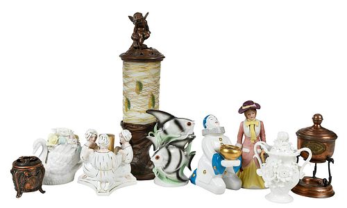 10 Ceramic Perfume Lamps and Others