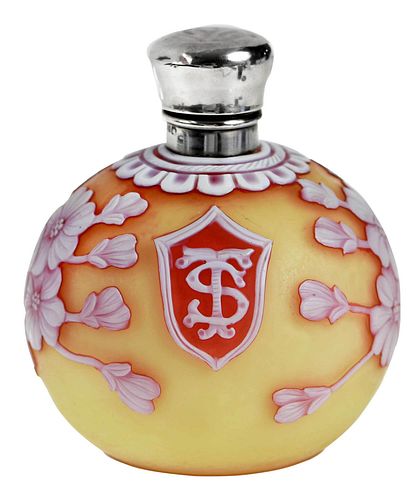 Thomas Webb & Sons Cameo Glass Perfume