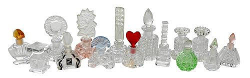 14 Czech Cut Glass Perfumes