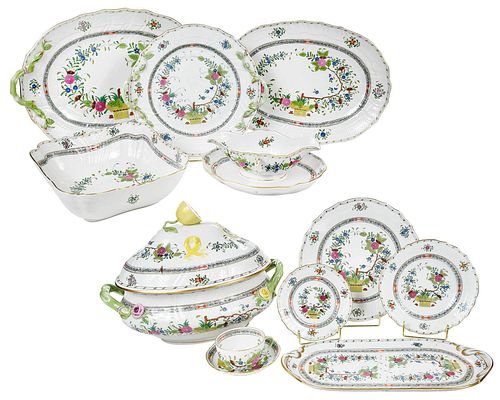 An Extensive Set of Herend Porcelain Dinnerware