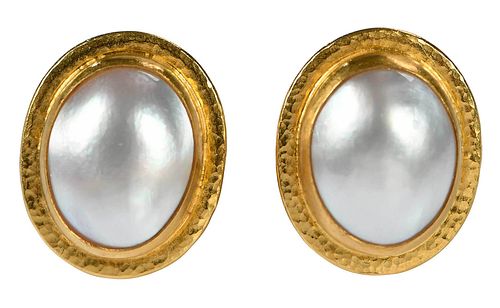 Gurhan High Karat Pearl Earrings