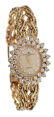 Baume & Mercier 18kt. Diamond Watch