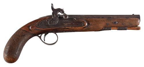 Scarce J.M. Happold Charleston S.C. Pistol