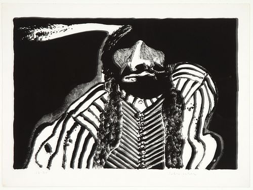 Fritz Scholder, Indian with Button, 1972