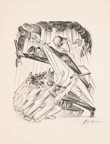 José Clemente Orozco, Untitled (Death of Liberty)
