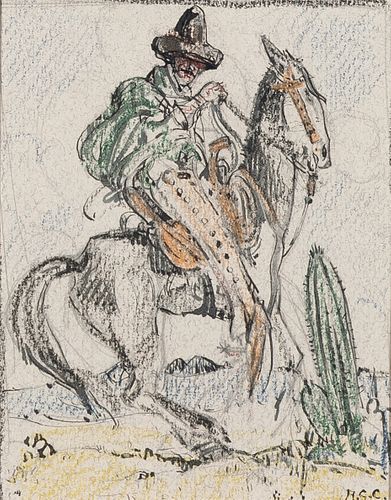 Unknown, Untitled (Caballero on Horse)