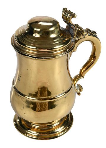 Rare George II Brass Tankard
