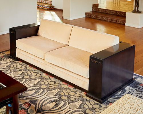 A Rhulmann-style sofa, by Larry Laslo
