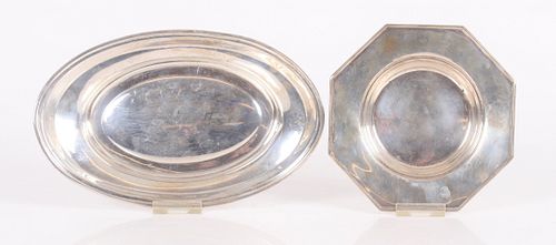 Two Sterling Silver Table Items