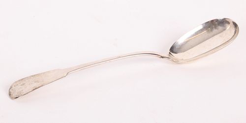 A Large Sterling Serving Spoon, London 1820