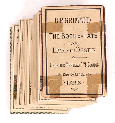 The Book Of Fate, French Tarot Card Deck