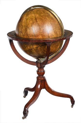 Large George IV Newton?s Celestial Library Globe